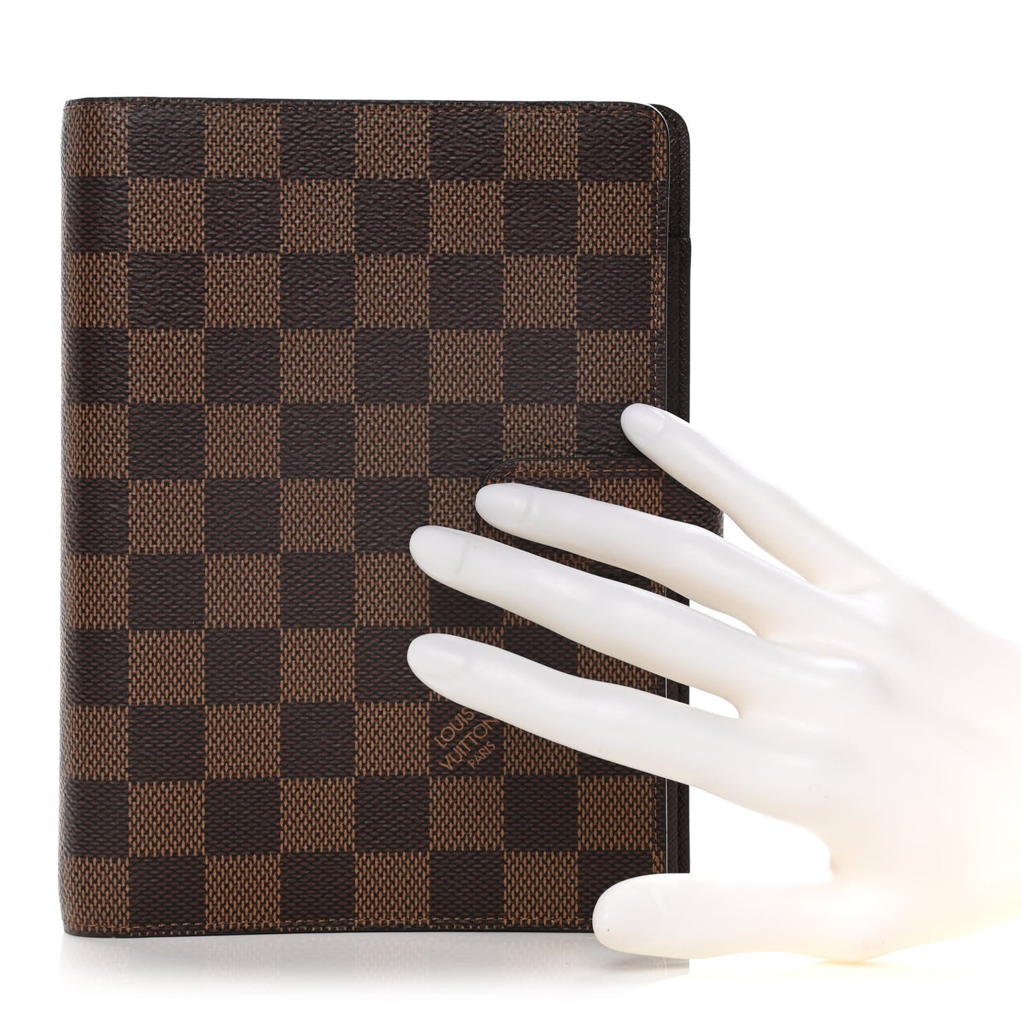 Damier Ebene Medium Ring Agenda Cover