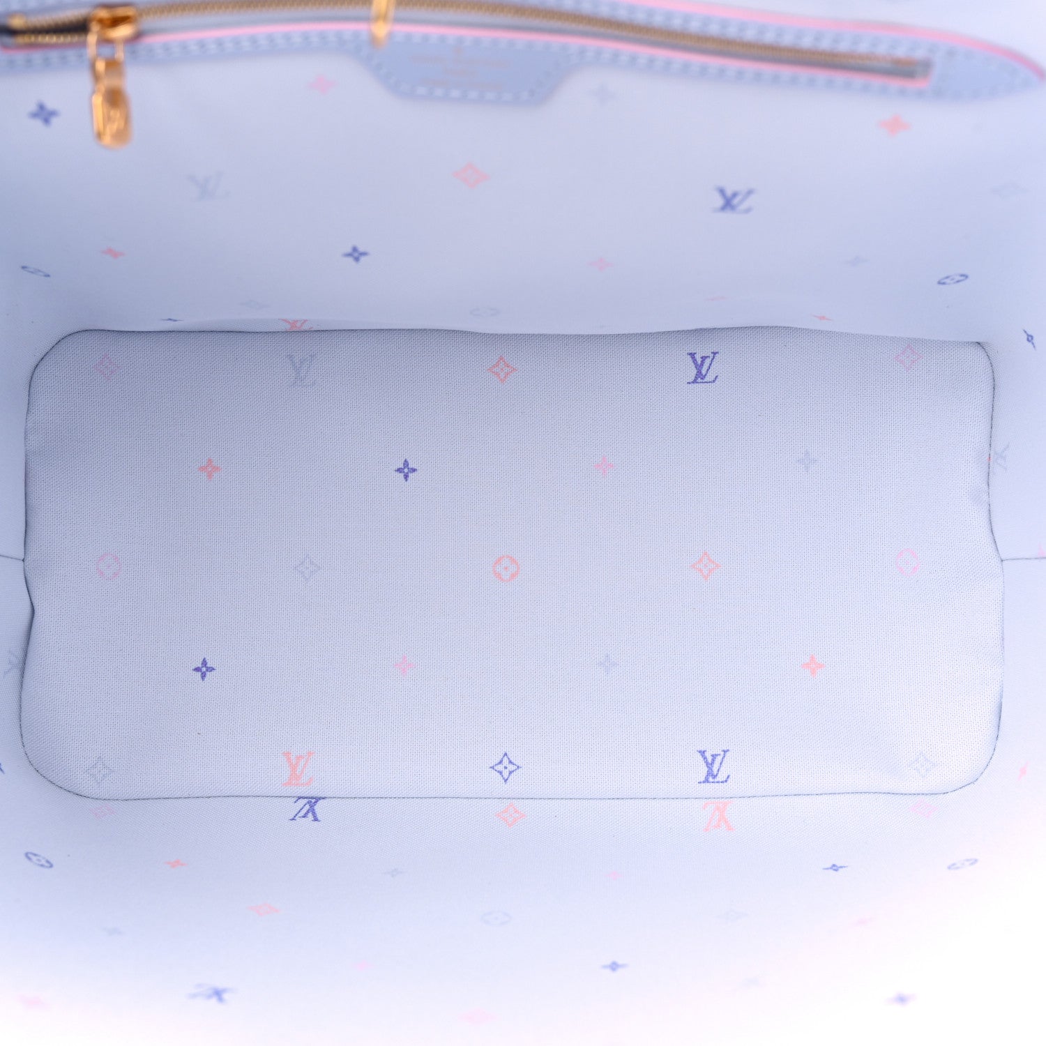 Louis Vuitton Monogram Giant Spring In The City Neverfull MM Sunrise Pastel 5 of 9