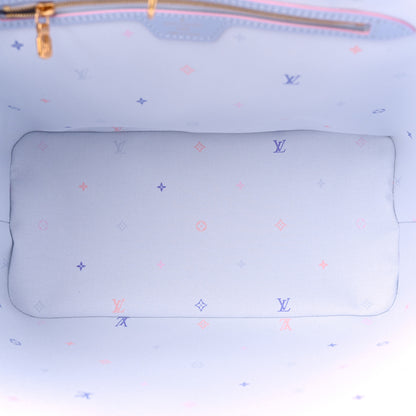 Louis Vuitton Monogram Giant Spring In The City Neverfull MM Sunrise Pastel 5 of 9