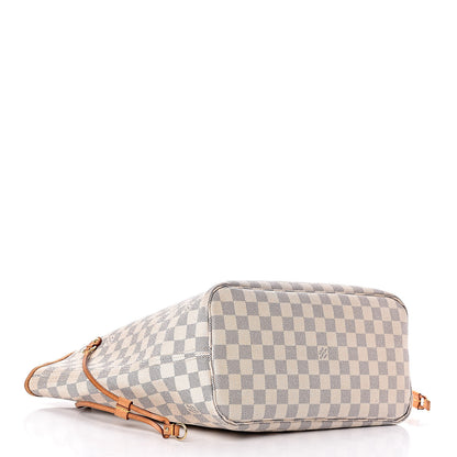 Louis Vuitton Damier Azur Neverfull MM 4 of 22