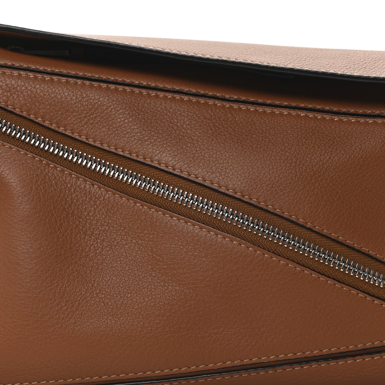 Loewe Calfskin Small Puzzle Bumbag Tan 7 of 9