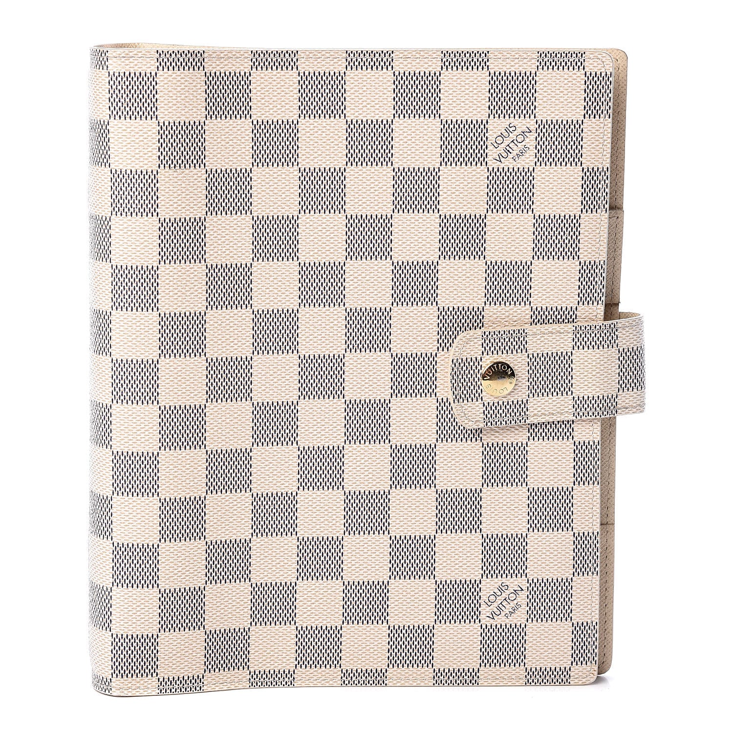 Louis Vuitton Damier Azur Large Ring Agenda Cover 1 of 7