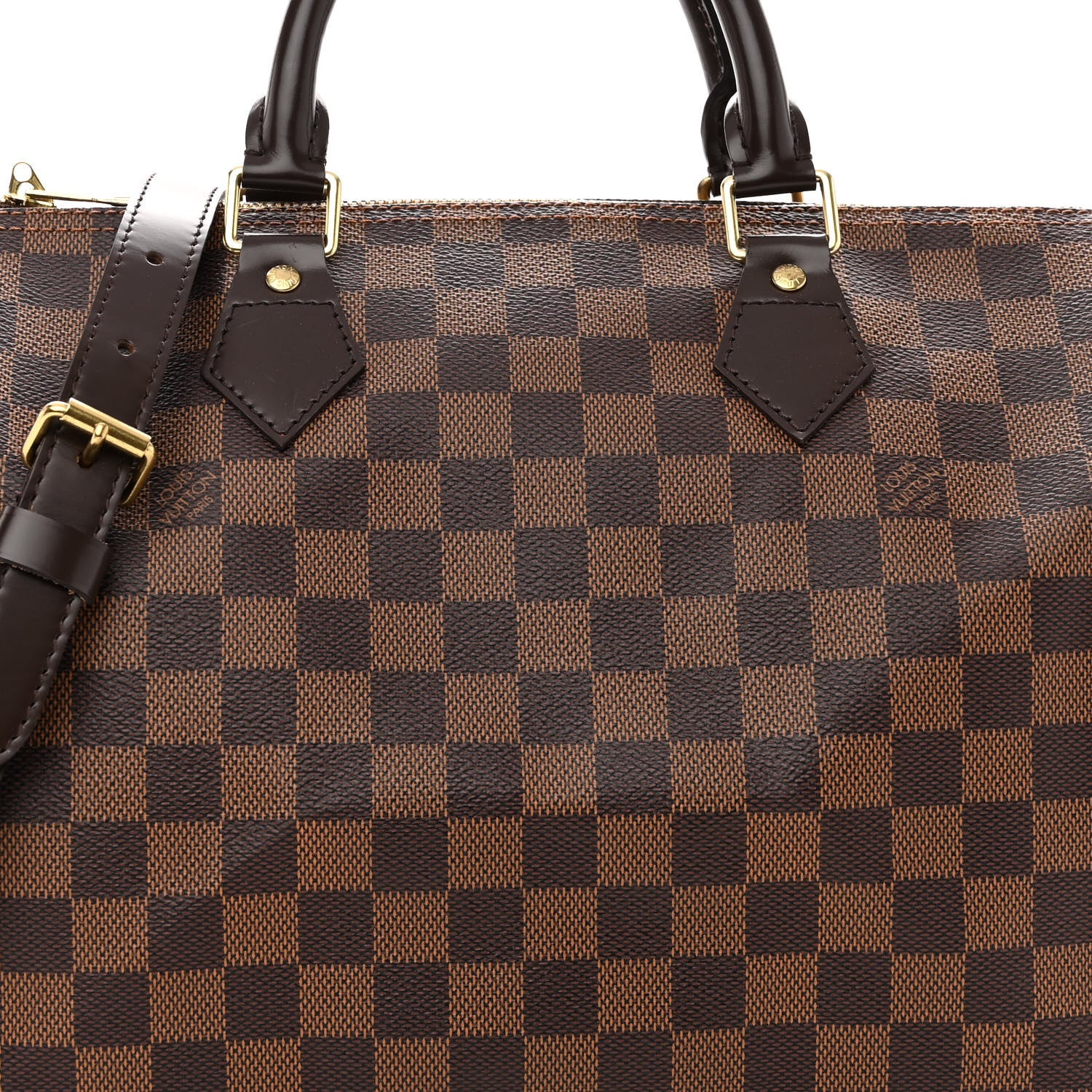 Louis Vuitton LOUIS VUITTON Damier Ebene Speedy Bandouliere 30 7 of 9
