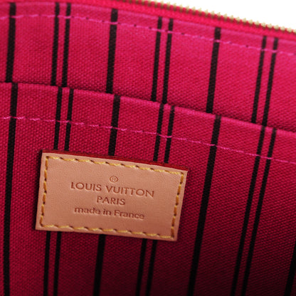 Louis Vuitton Monogram Neverfull MM GM Pochette Pivoine 6 of 7