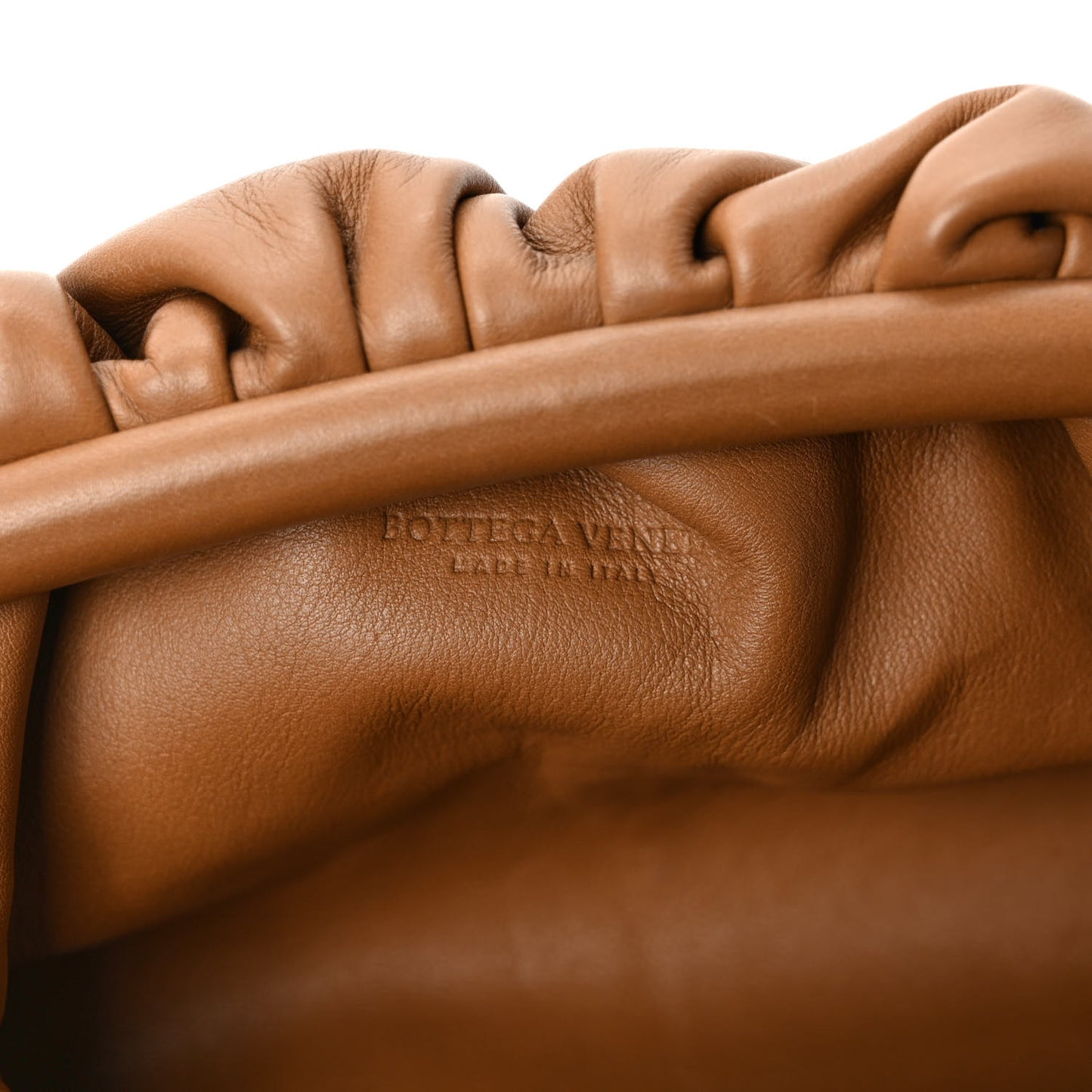 Butter Calfskin The Mini Pouch Camel