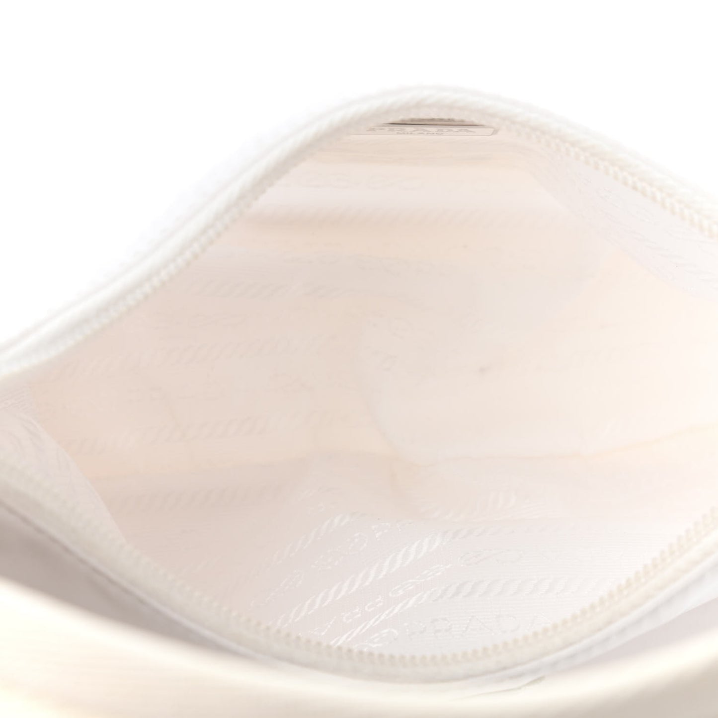 Tessuto Nylon Mini Re-Edition 2000 Bag White