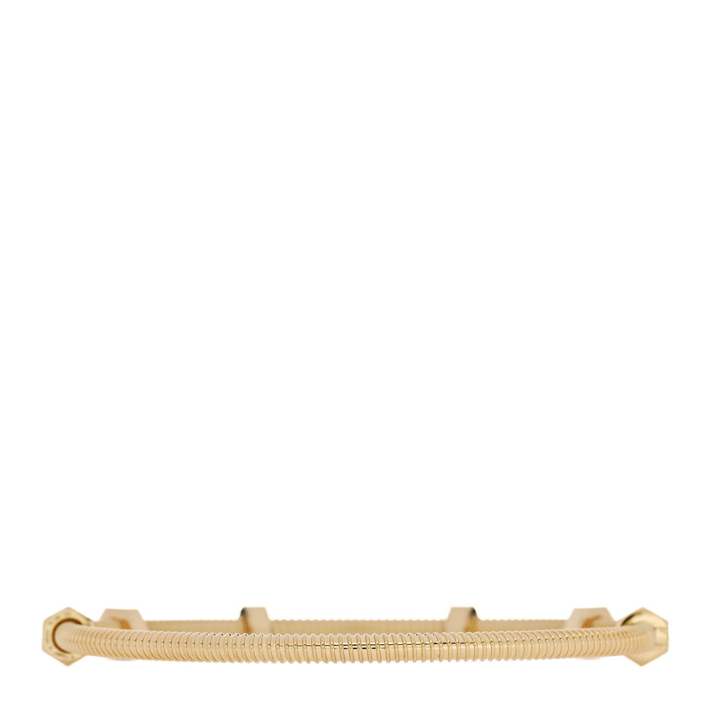 18K Yellow Gold Ecrou de Cartier Bracelet 19