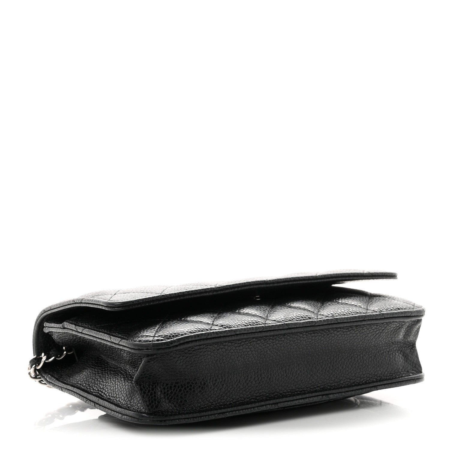 Chanel Caviar Quilted Wallet On Chain WOC Black 4 of 12