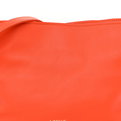 Loewe Calfskin Mini Flamenco Knot Clutch Vivid Orange 8 of 11