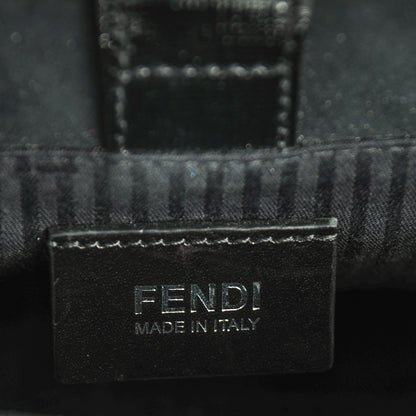 Fendi Patent Vitello Elite Petite 2Jours Tote Black 6 of 9