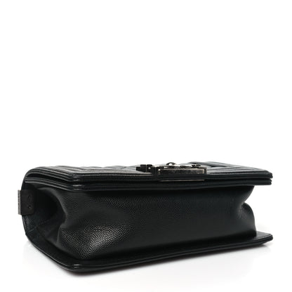 Chanel Caviar Quilted Small Boy Flap Black 4 of 10