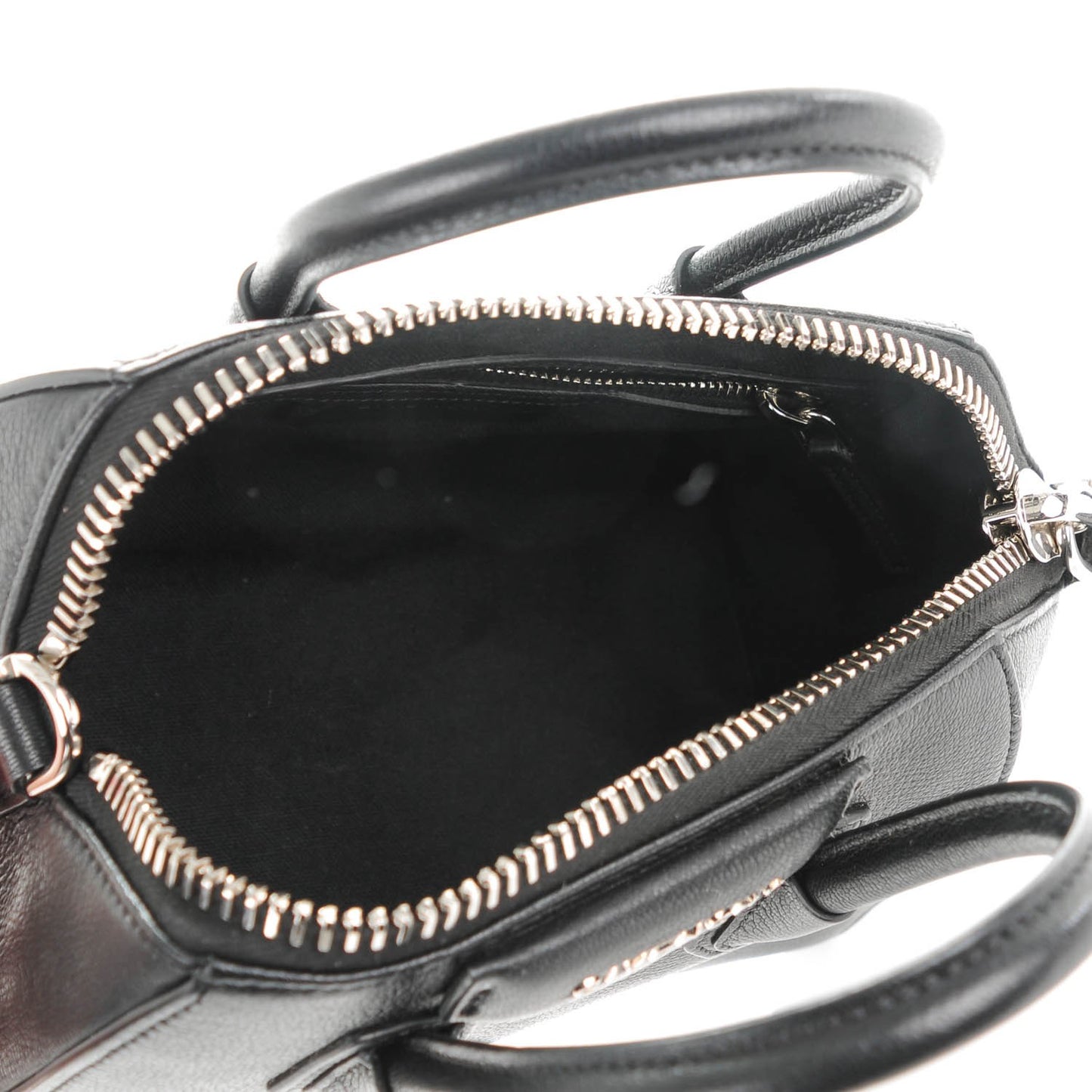 Sugar Goatskin Mini Antigona Black