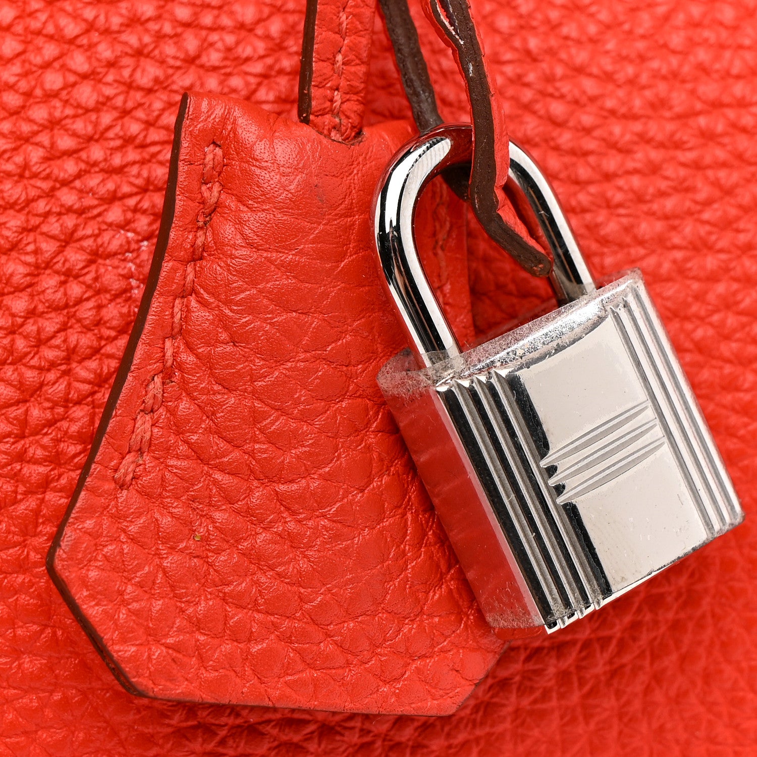 Hermes Togo Birkin 30 Capucine 13 of 15