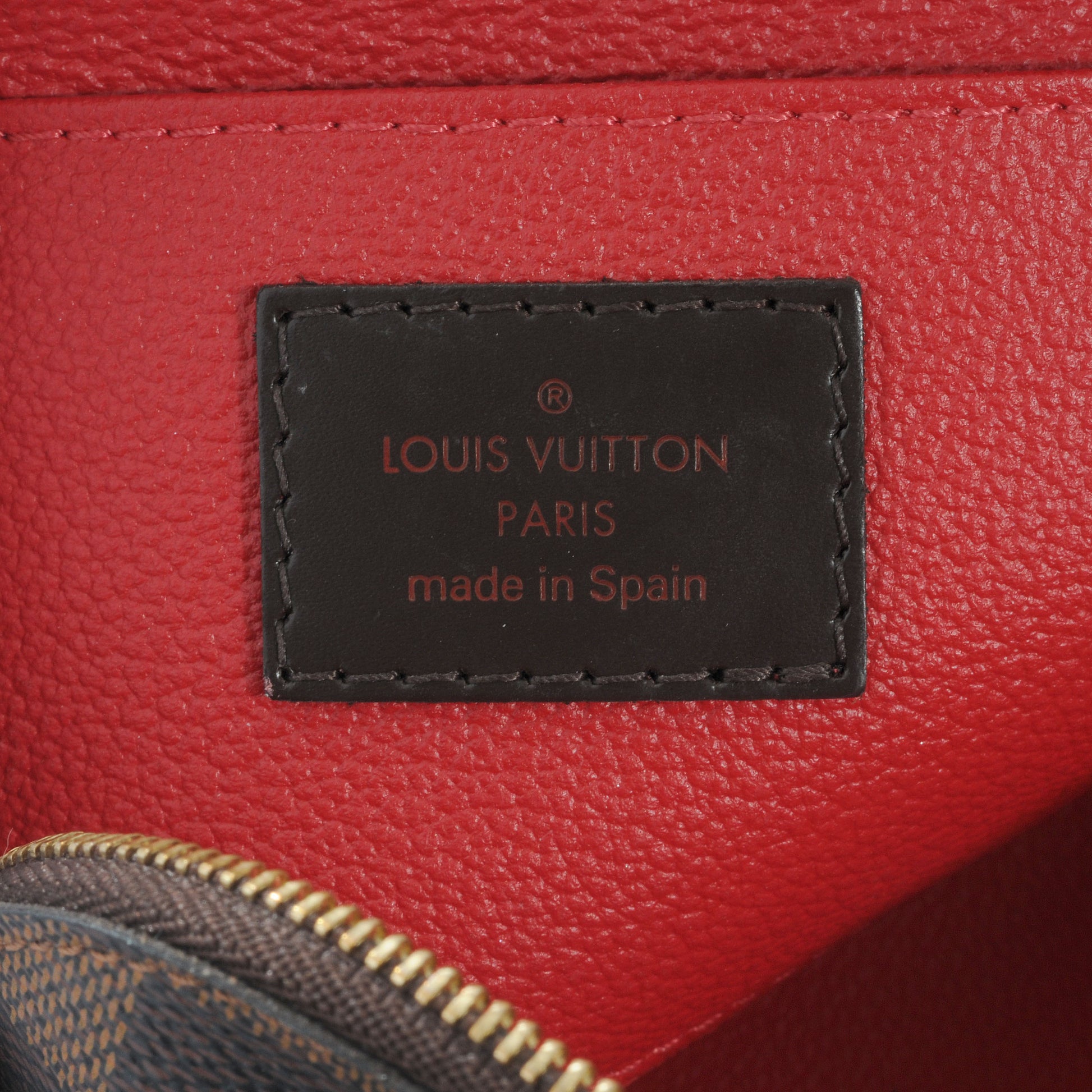 Louis Vuitton Damier Ebene Cosmetic Pouch 4 of 6