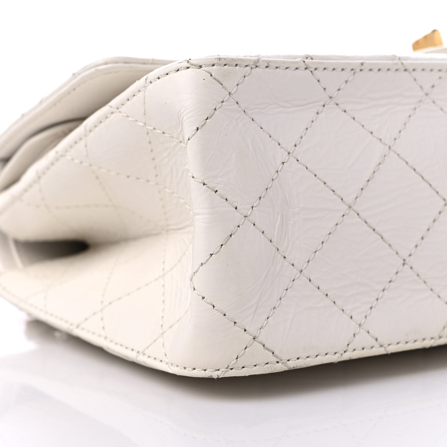 Chanel Aged Calfskin Quilted 2.55 Reissue 226 Flap White 8 of 11