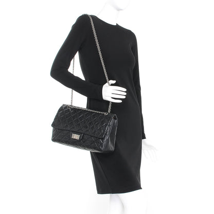Chanel Aged Calfskin Quilted 2.55 Reissue 227 Flap Black 2 of 9