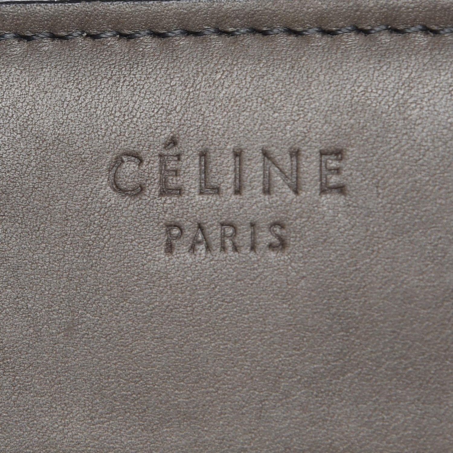 Celine Natural Calfskin Medium Phantom Luggage Grey 6 of 12