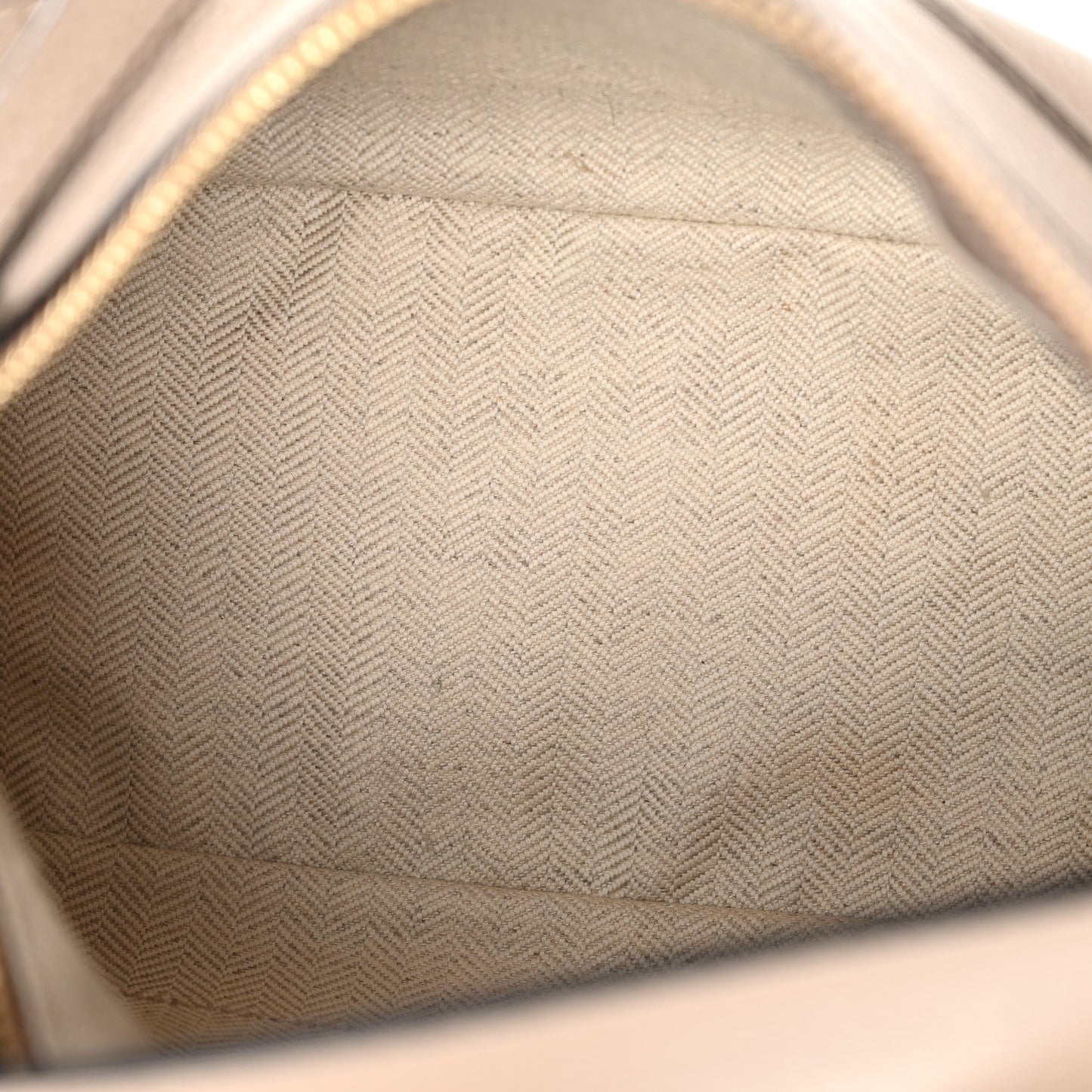 Grained Calfskin Small Puzzle Bag Sand