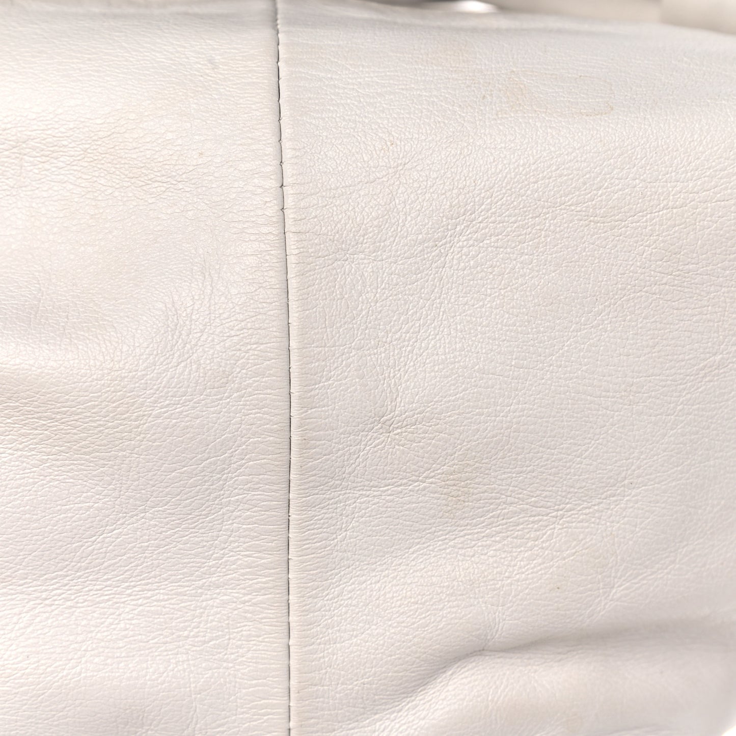 Calfskin Mini Double Knot Bag White