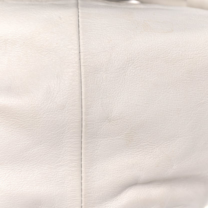 Bottega Veneta Calfskin Mini Double Knot Bag White 11 of 15