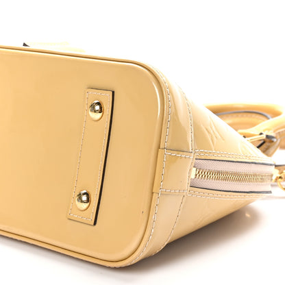 Louis Vuitton Vernis Alma BB Dune 9 of 9