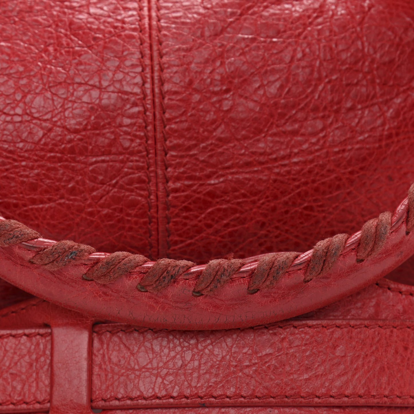 Agneau Arena Giant 12 Silver Hardware Part Time Coquelicot Rouge Coquelicot