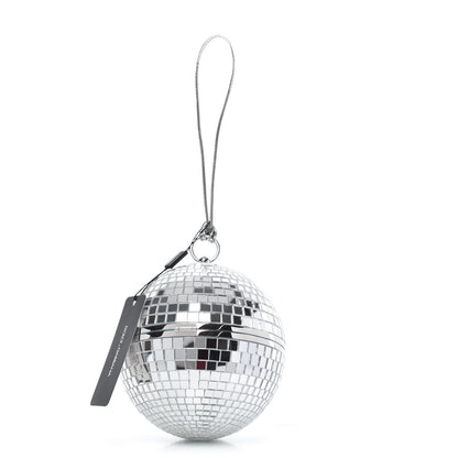 Dolce & Gabbana Crystal Embellished Disco Ball Secret and Diamonds Clutch Bag Silver 2 of 7