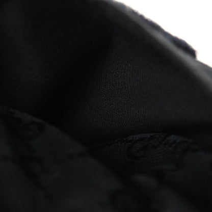 Gucci GG Monogram Double Pocket Belt Bag Black 6 of 12