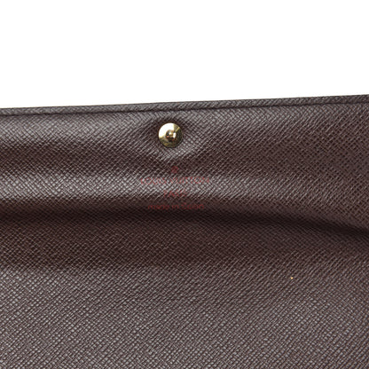 Louis Vuitton Damier Ebene Sarah Wallet 6 of 14