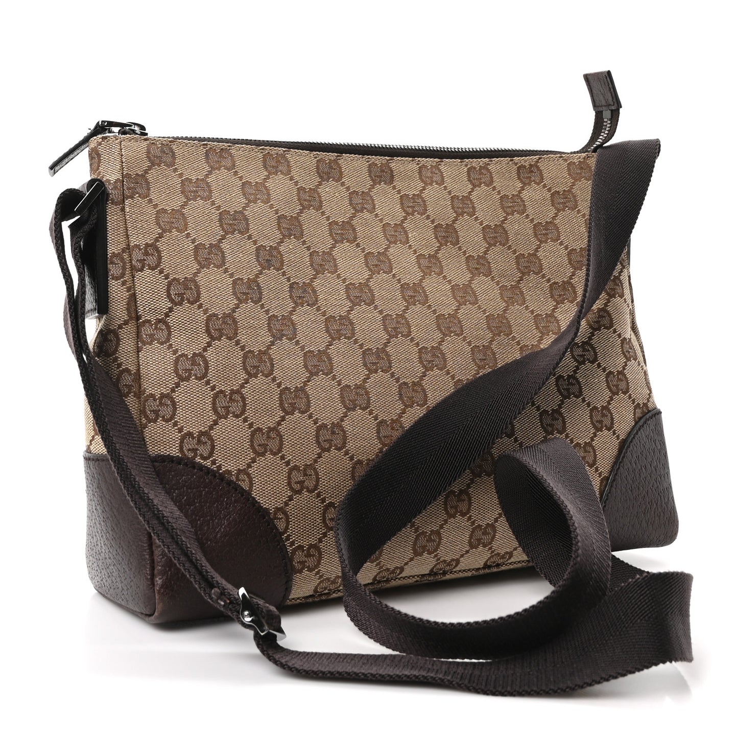 Monogram Joy Messenger Bag Dark Brown