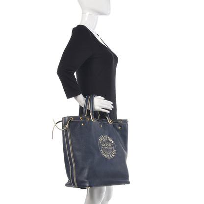 Louis Vuitton Tobago Trunks and Bags Shoe Bag Blue 2 of 11