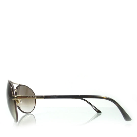 Gucci Aviator Sunglasses 1889S Gold 2 of 7