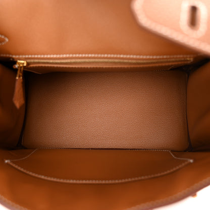 Hermes Togo Birkin 25 Gold 9 of 25