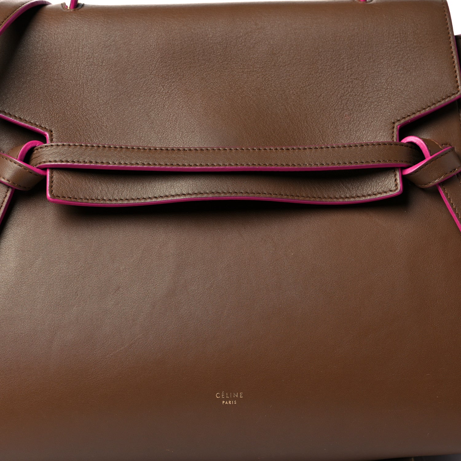 Celine Smooth Calfskin Small Belt Bag Camel Pink 14 of 14
