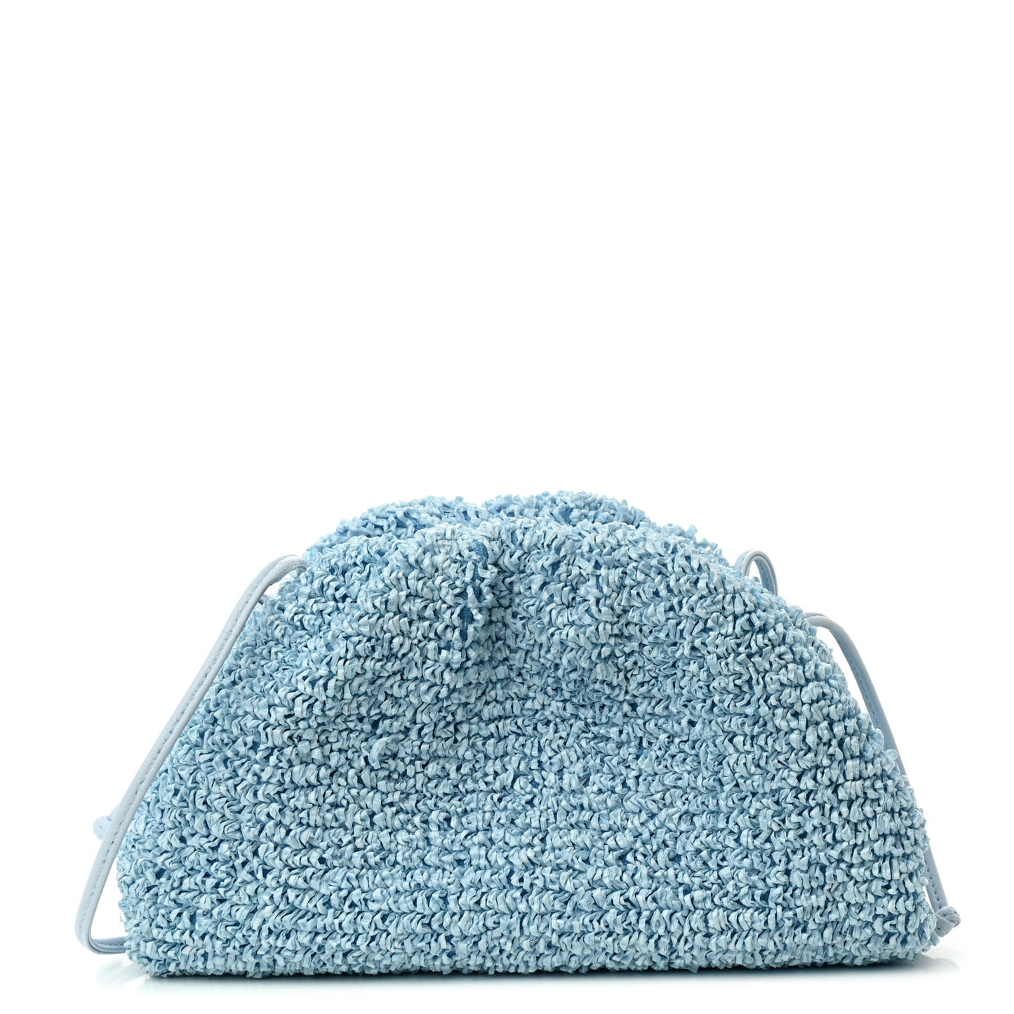 Boucle Curly Raffia The Mini Pouch Bubble