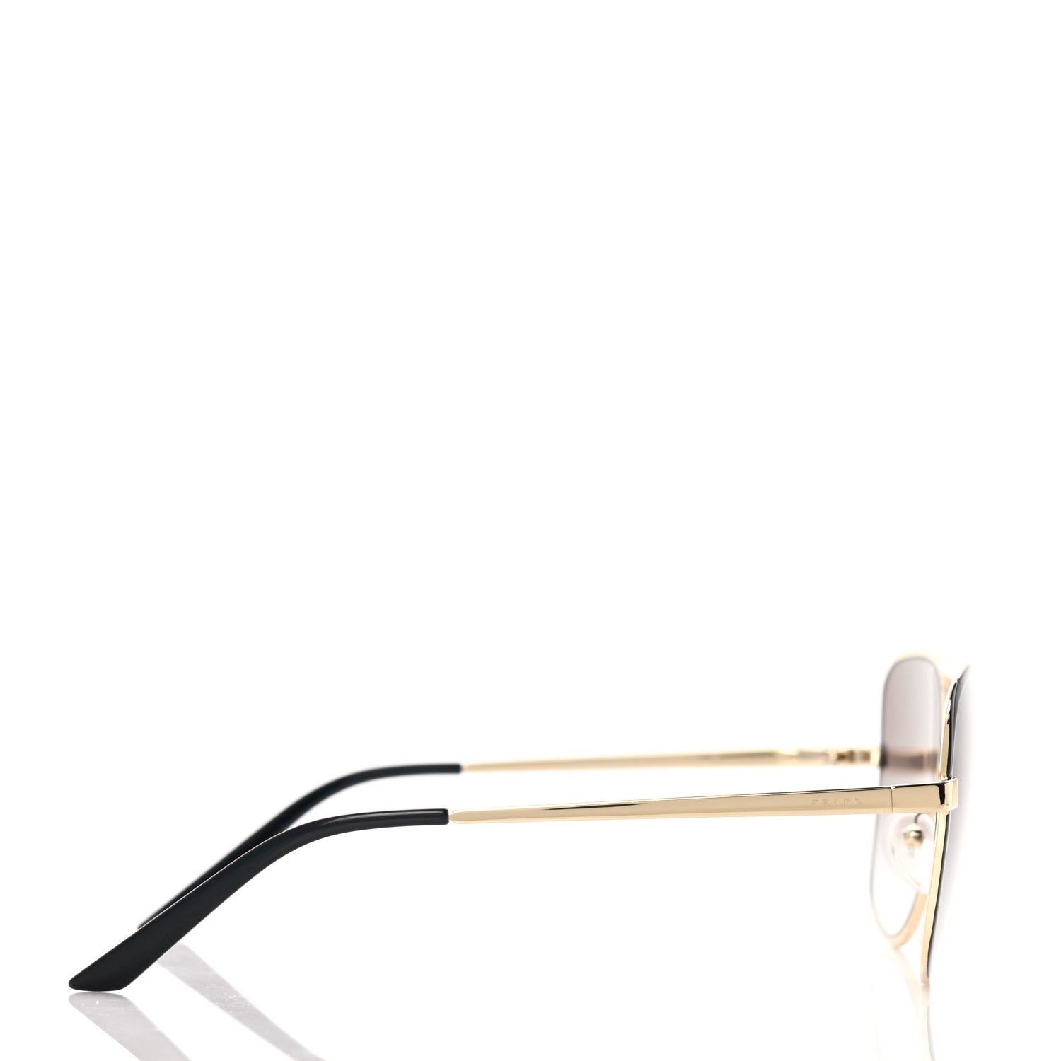 Prada Retro Cat Eye Sunglasses SPR 60X Black 3 of 8