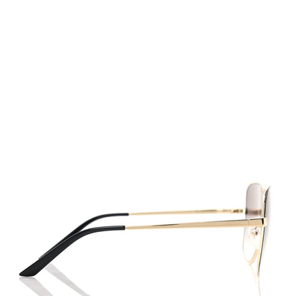 Prada Retro Cat Eye Sunglasses SPR 60X Black 3 of 8