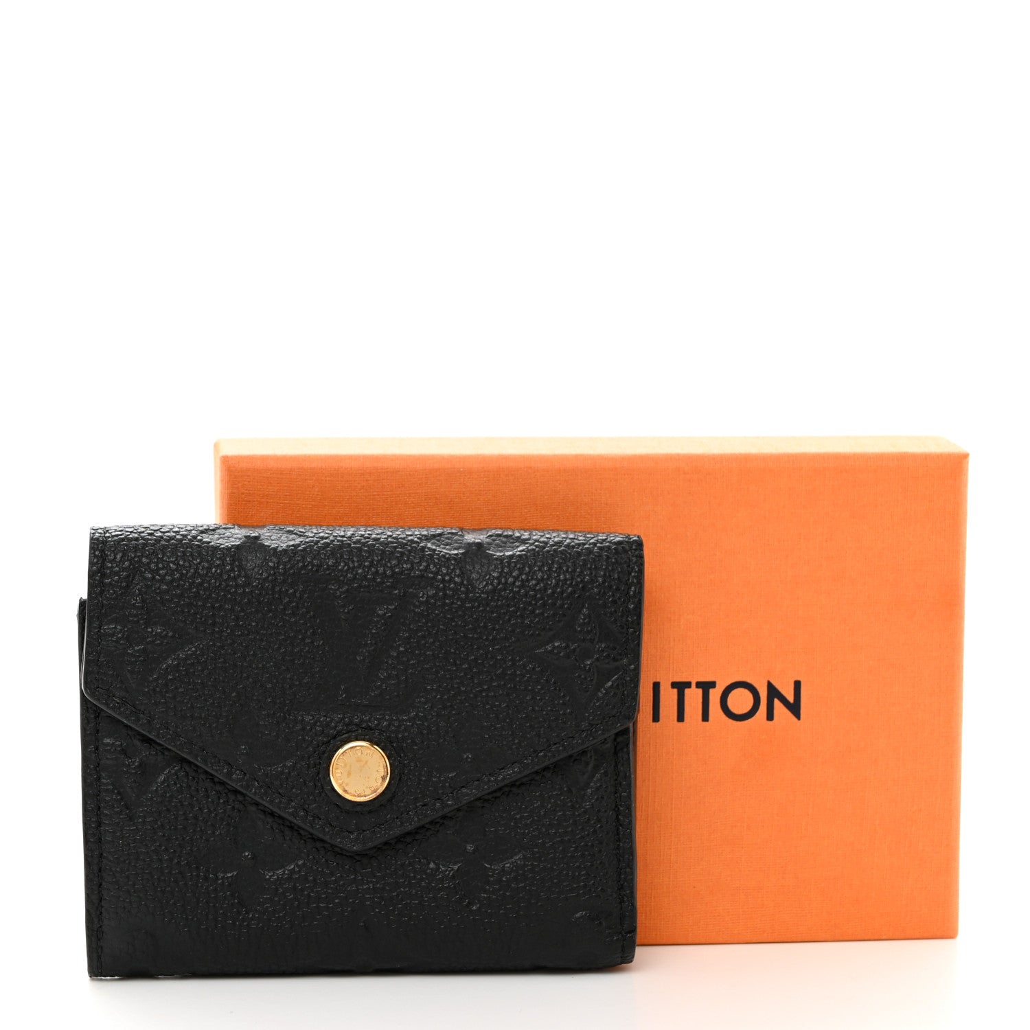 Louis Vuitton Empreinte Zoe Wallet Black 9 of 9