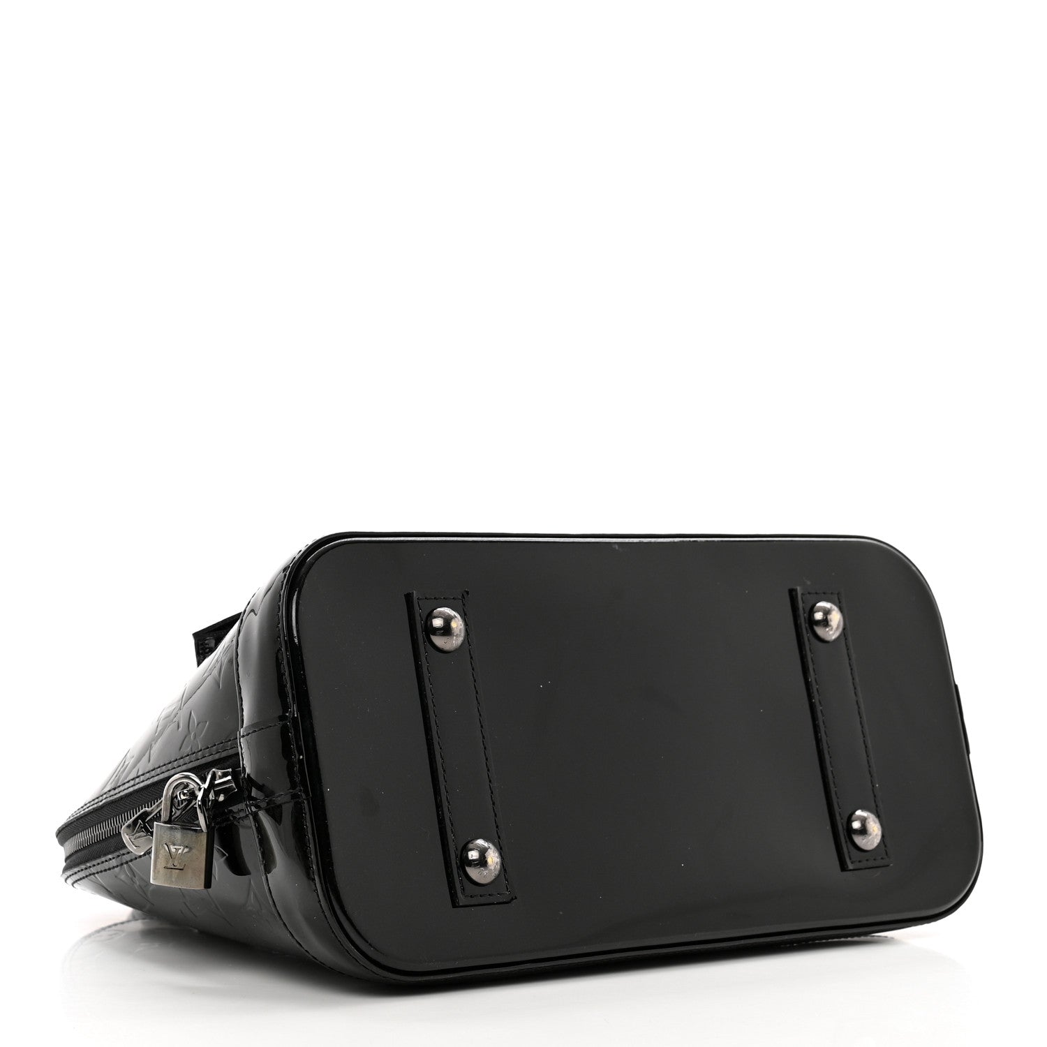 Louis Vuitton Vernis Alma PM Black 4 of 9