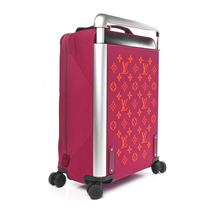 Louis Vuitton Knit Monogram Horizon Soft 55 Suitcase Fuchsia 2 of 12