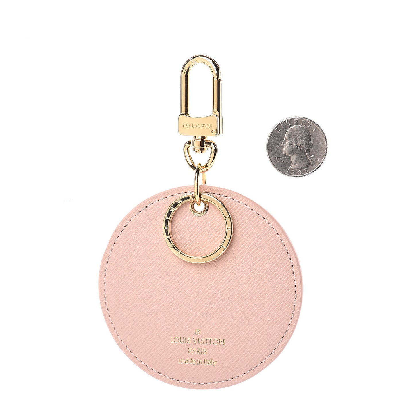 Damier Azur Tahitienne Bag Charm Key Ring