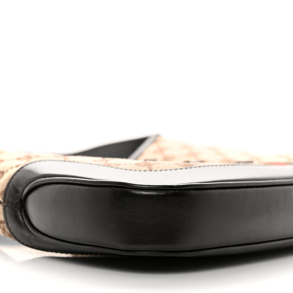Gucci Monogram Web Jackie O Hobo Dark Brown 9 of 11