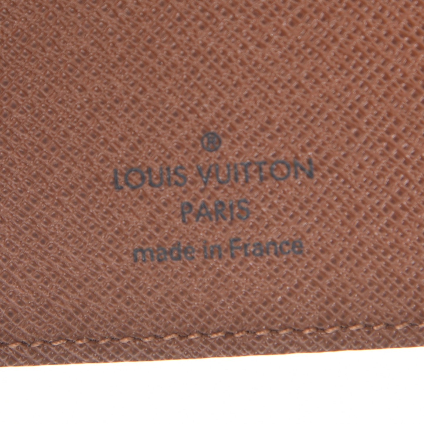 Monogram Medium Ring Agenda Cover