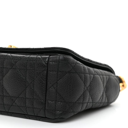 Christian Dior Calfskin Cannage Small Caro Bag Black 8 of 8