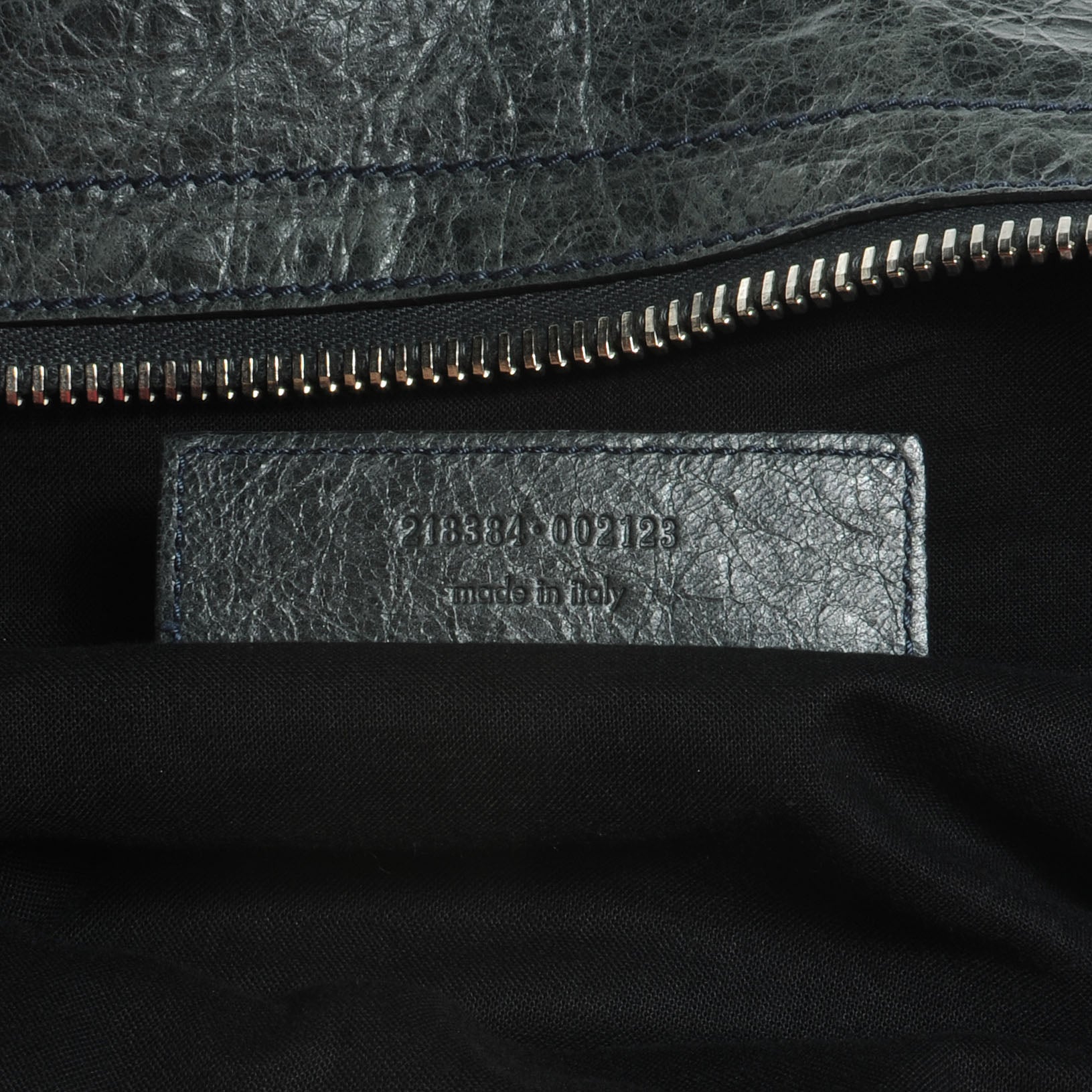Balenciaga Agneau Giant Brogues Hardware Folder Storm 7 of 8