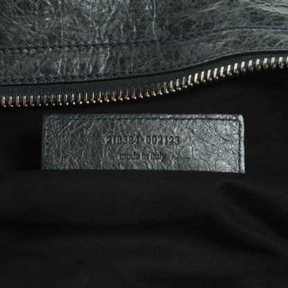 Balenciaga Agneau Giant Brogues Hardware Folder Storm 7 of 8