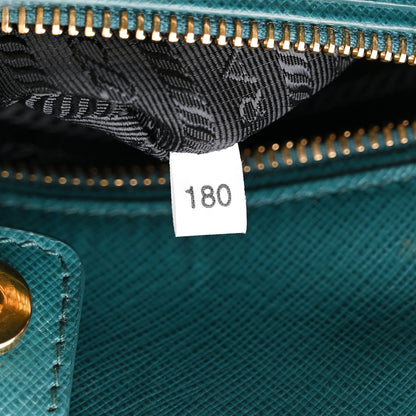 Prada Saffiano Lux Medium Promenade Tote Ottanio 9 of 15