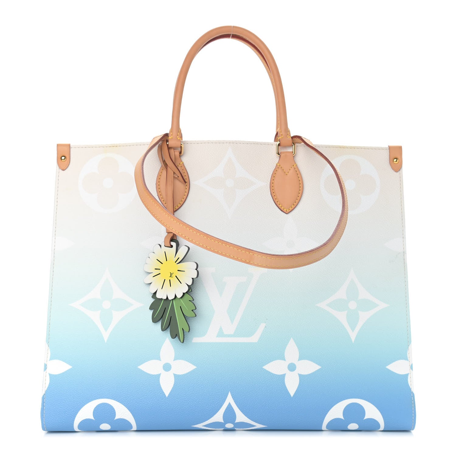 Louis Vuitton Monogram Giant By The Pool Onthego GM Blue 1 of 16
