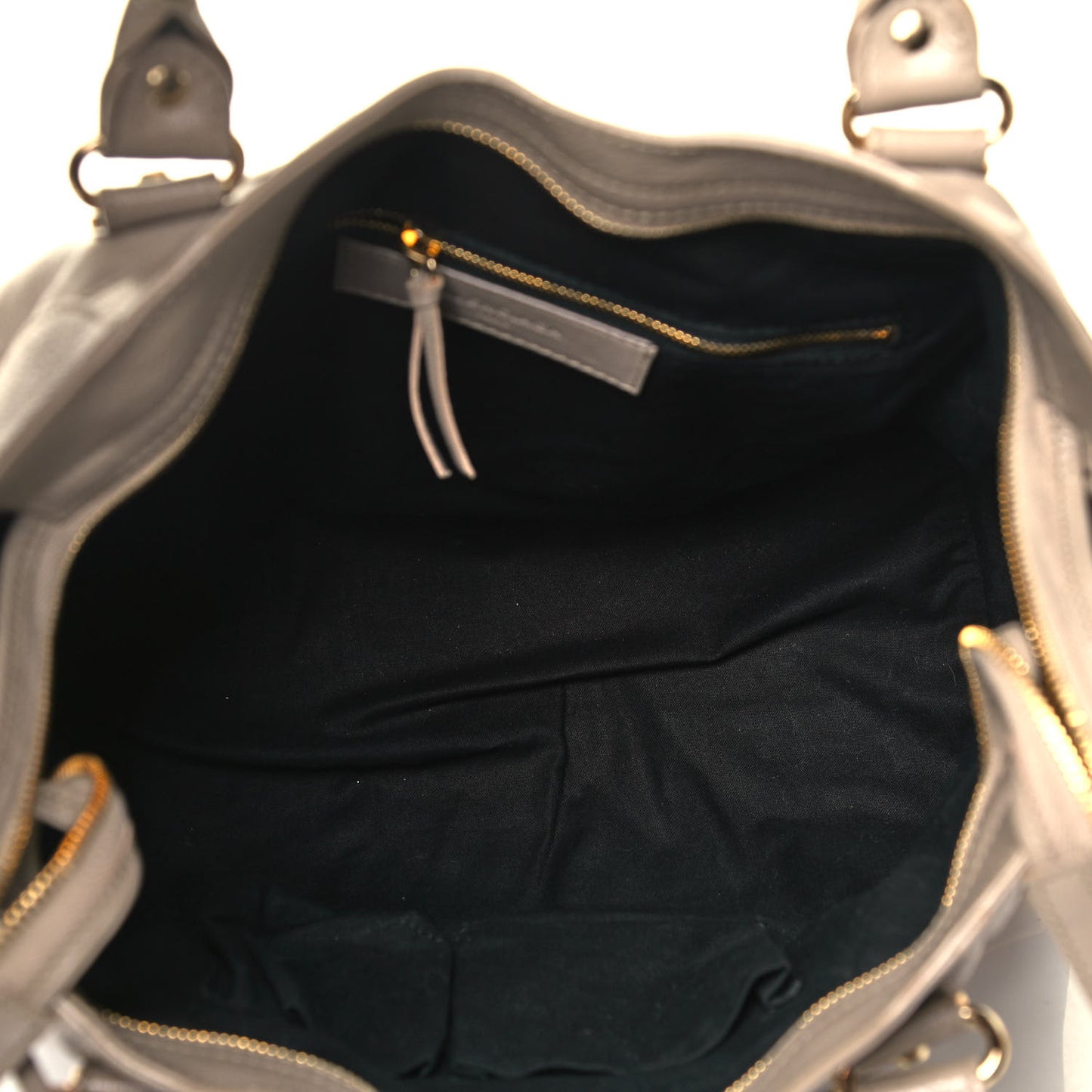 Chevre Gold Metallic Edge Hardware Velo Beige Dune Argille