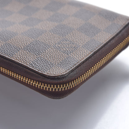 Louis Vuitton Damier Ebene Zippy Organizer Wallet 10 of 10